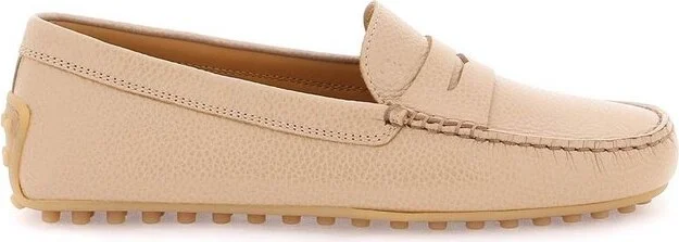 Tod's Gommino Round Toe Slip-On Loafers
