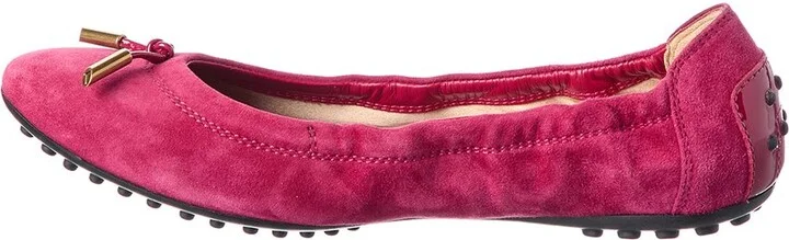 Tod's Gommino Suede Ballerina Flat - Image 2