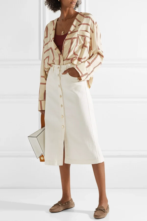Tod's - Gommino Suede Boat Shoes - Neutrals - Image 2