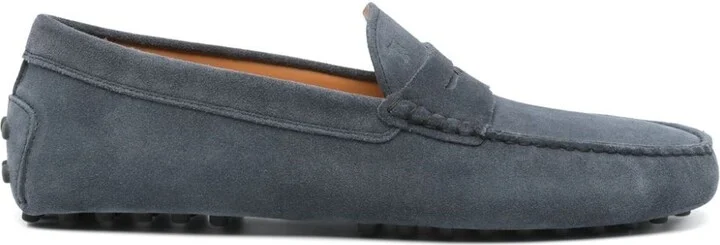 Tod's Gommino Suede Leather Loafers