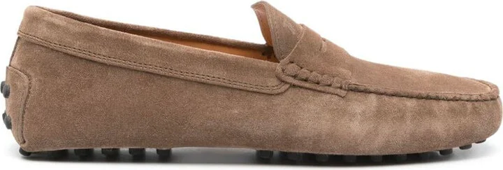 Tod'S Gommino Suede Leather Loafers