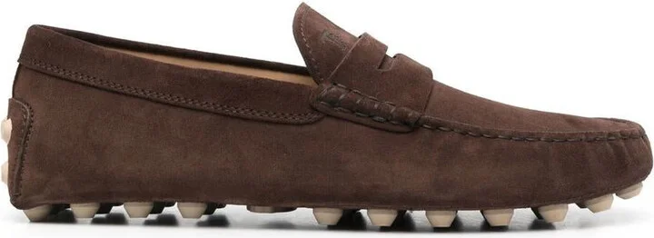 Tod'S Gommino Suede Leather Loafers