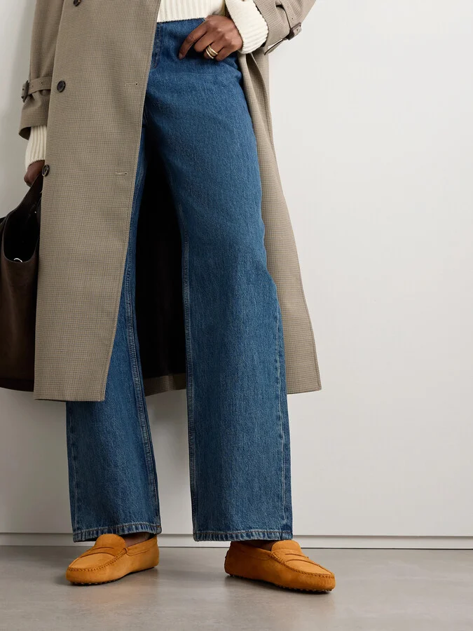 Tod's - Gommino Suede Loafers - Brown - Image 2