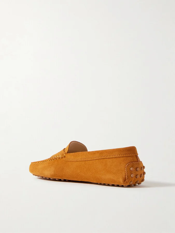Tod's - Gommino Suede Loafers - Brown - Image 3