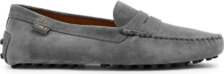 Tods Gommino Suede Loafers