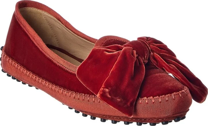 Tod's Gommino Velvet Loafer