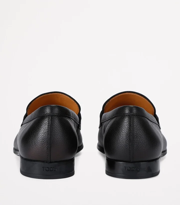 Tod's Grained Leather Mocassino Loafers - Image 2