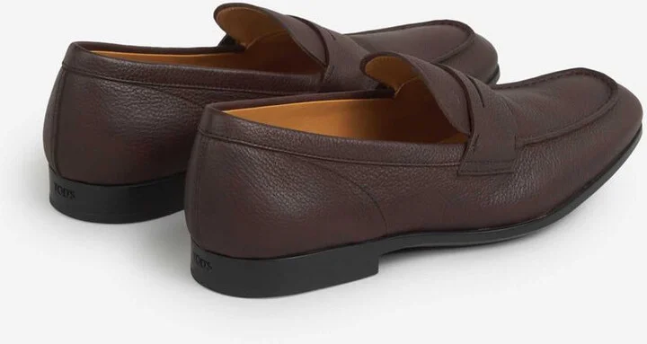 Tod'S Grained Leather Moccasins - Image 3