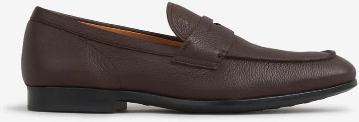 Tod'S Grained Leather Moccasins
