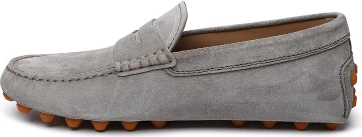 Tod'S Green Suede Loafers - Image 3