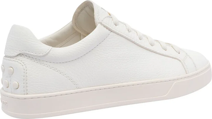 Tod'S Hammered Leather Trainers - Image 3
