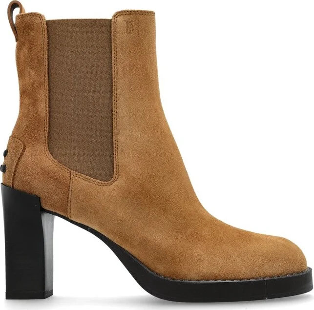 Tod's Heeled Chelsea Ankle Boots