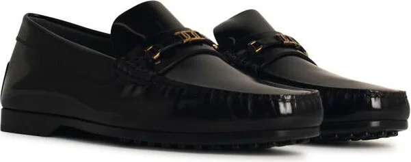Tod'S 'Kate' Black Leather Loafers - Image 2