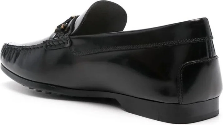 Tod'S 'Kate' Black Leather Loafers - Image 3