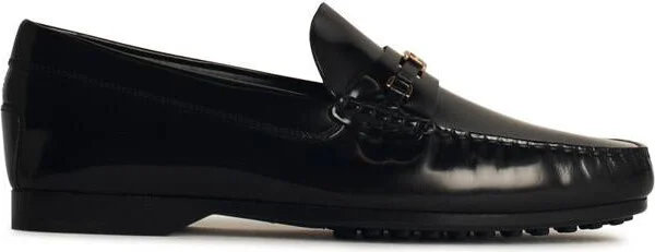 Tod'S 'Kate' Black Leather Loafers