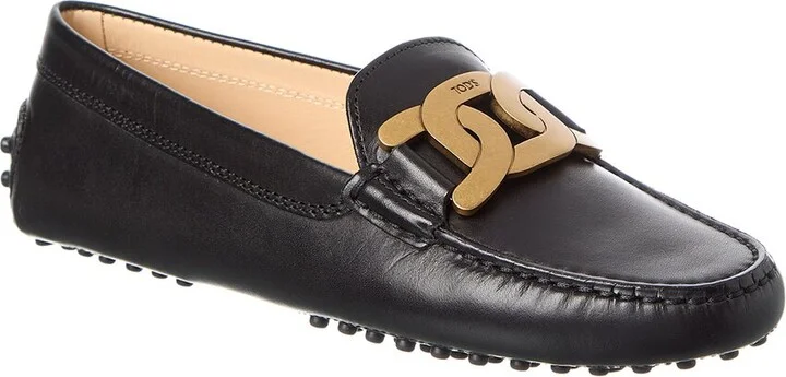 TOD's Kate Gommino Leather Loafer