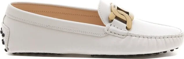 Tod's Kate Logo Engraved Loafers