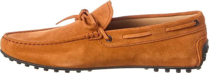 Tods Laccetto City Gommino Suede Loafer - Image 2