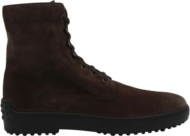 Tod's Lace-Up Combat Boots