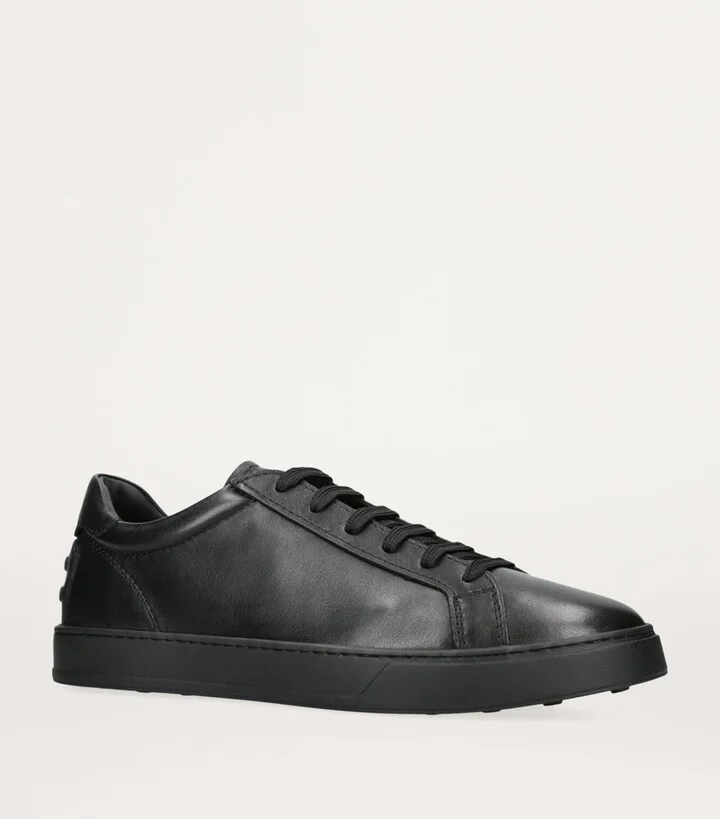 Tod's Leather Allacciata Cassetta Sneakers - Image 3