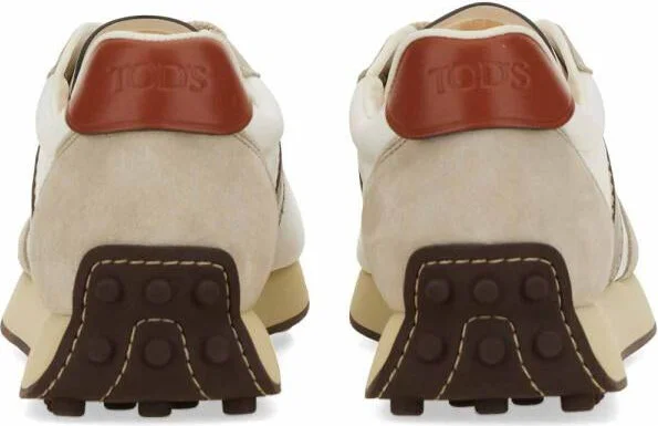 Tod'S Leather And Fabric Sneaker - Image 3