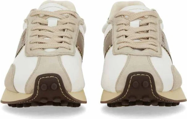 Tod'S Leather And Fabric Sneaker - Image 4