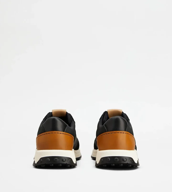 Tod'S Leather And Technical Fabric Sneakers - Image 3