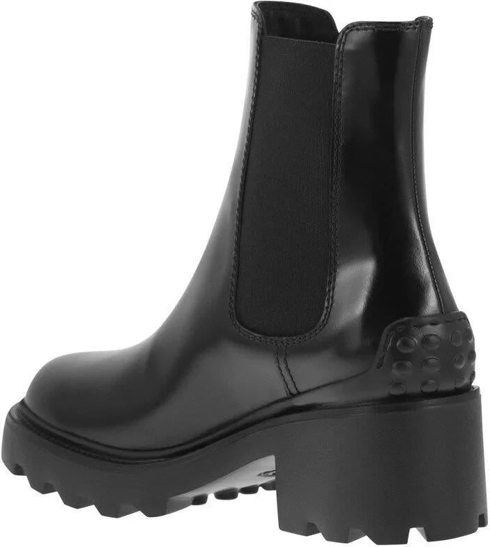 Tod'S Leather Ankle Boot - Image 3