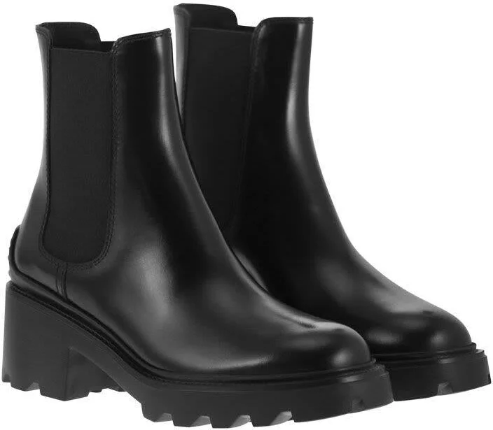 Tod'S Leather Ankle Boot - Image 4