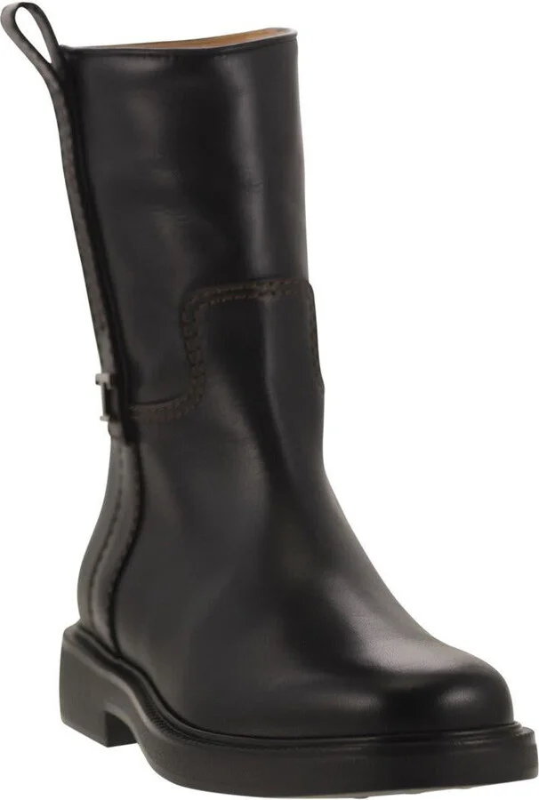 Tod'S Leather Ankle Boot - Image 2