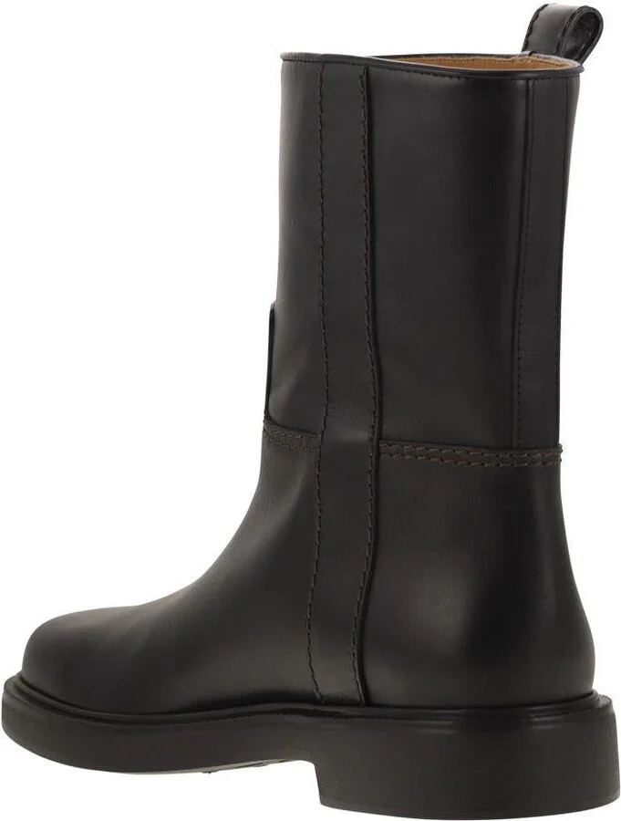 Tod'S Leather Ankle Boot - Image 3