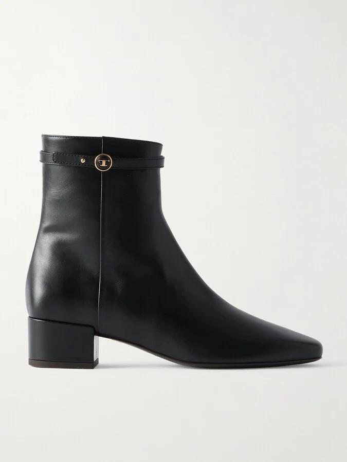 Tod's - Leather Ankle Boots - Black
