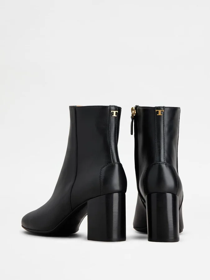 Tod'S Leather Ankle Boots Shoes - Image 3