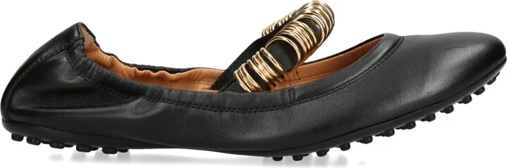 Tod's Leather Ballet Flats