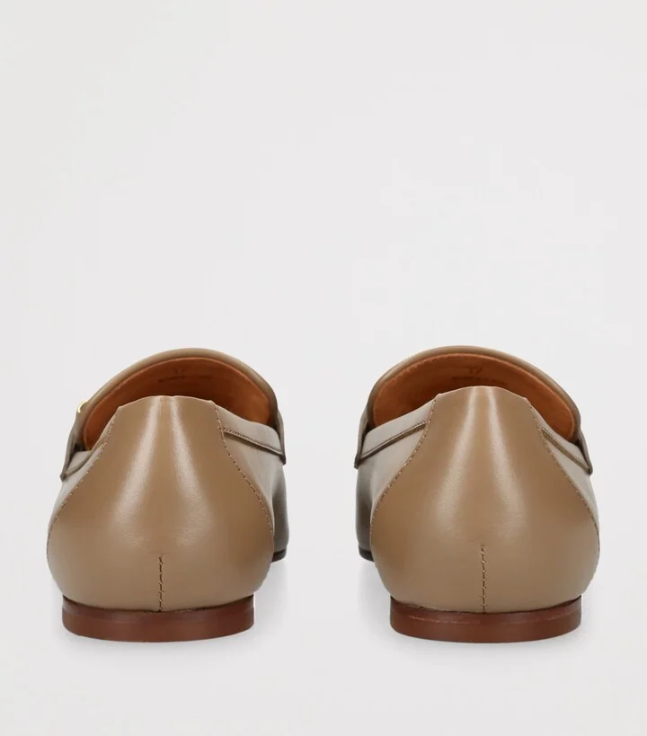 Tod's Leather Barretta Mocassins - Image 2