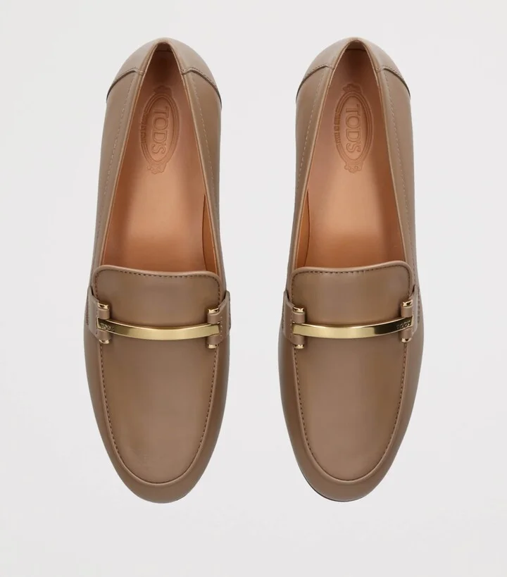 Tod's Leather Barretta Mocassins - Image 4
