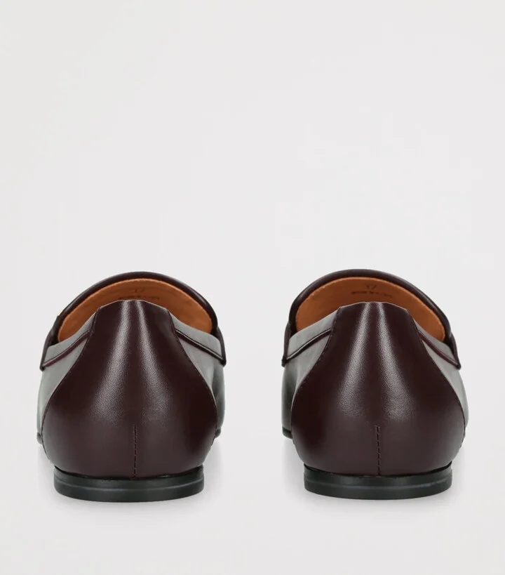 Tod's Leather Barretta Mocassins - Image 2