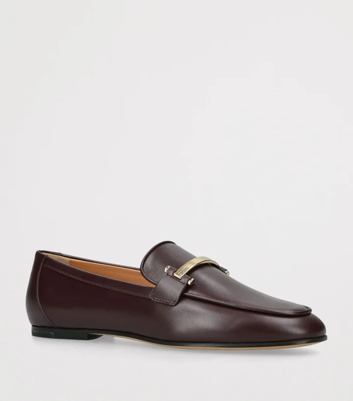 Tod's Leather Barretta Mocassins - Image 3