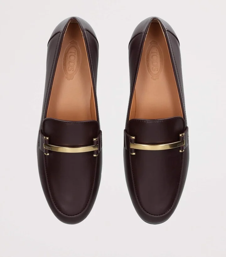 Tod's Leather Barretta Mocassins - Image 4