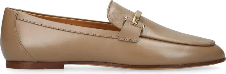 Tod's Leather Barretta Mocassins