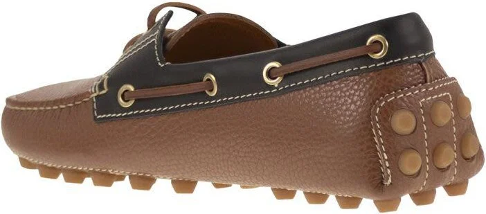 Tod'S Leather Boat Bubble Grommet - Image 3