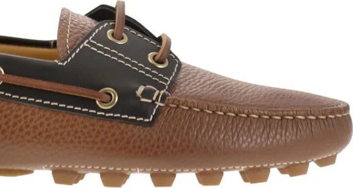 Tod'S Leather Boat Bubble Grommet - Image 6