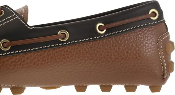 Tod'S Leather Boat Bubble Grommet - Image 7