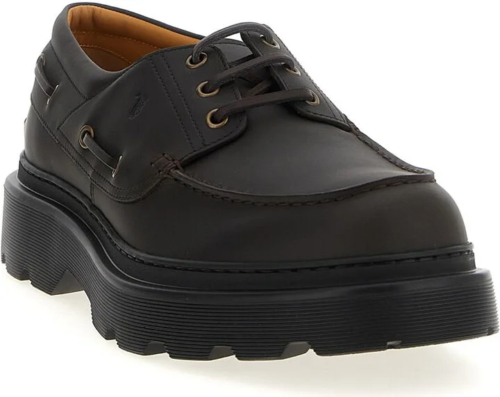 Tod'S Leather Boat Shoe - Image 2