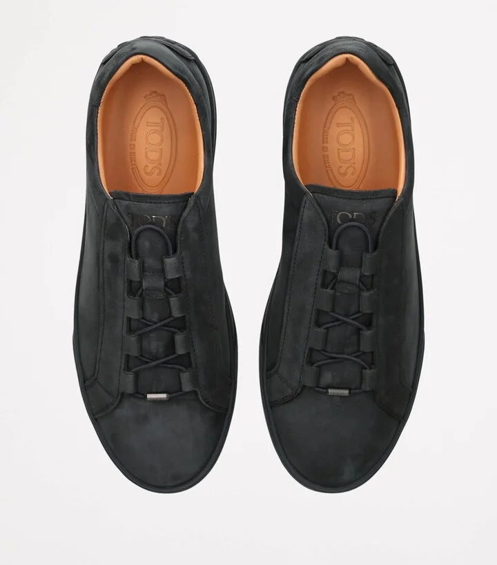 Tod's Leather Cassetta Sneakers - Image 4
