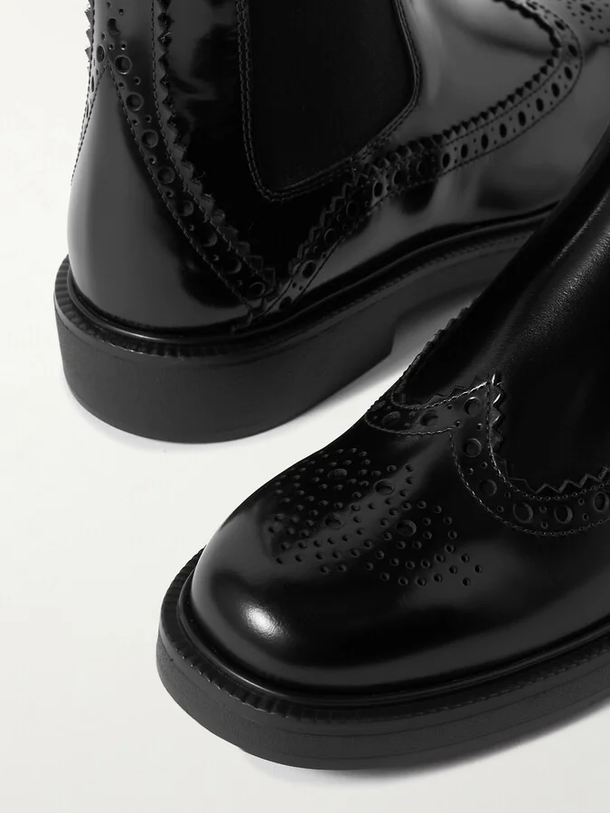 Tod's - Leather Chelsea Boots - Black - Image 4