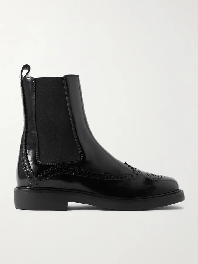Tod's - Leather Chelsea Boots - Black
