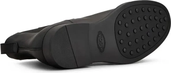 Tod'S Leather Chelsea Boots Shoes - Image 4