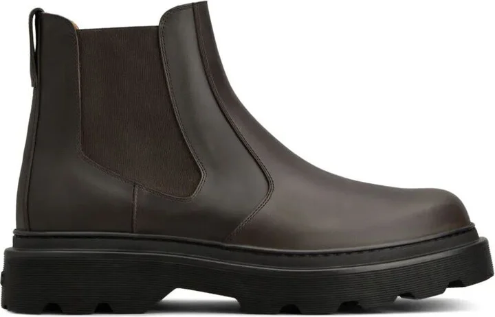 Tod'S Leather Chelsea Boots Shoes