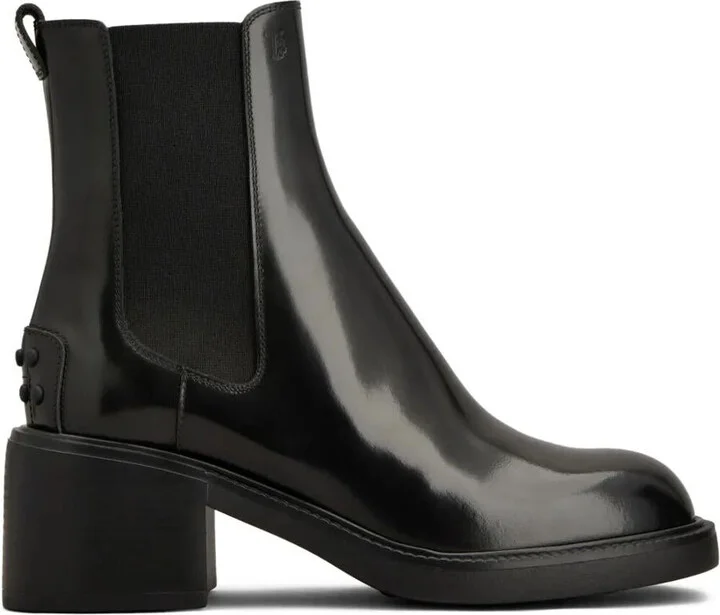 Tod'S Leather Chelsea Boots Shoes